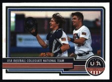 2023 Panini Stars & Stripes USA Baseball #97 Collegiate National Team