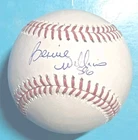 Bernie Williams Autographed Rawlings Baseball w/"56" Inscr. Steiner Auth w/ Case