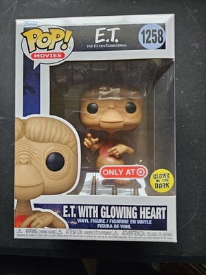 Funko Pop! Vinyl: E.T.- E.T. with Glowing Heart #1258- GLOWS-Target Exclusive!