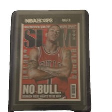Panini 2021-22 NBA Hoops Derrick Rose Chicago Bulls NO BULL Slam Insert #143