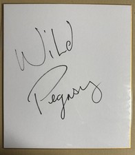 Wild Pegasus(Chris Benoit) Autograph Board(Shikishi) WWE WCW NJPW ECW