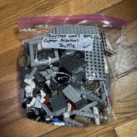 Lego Star Wars 8096 Emperor Palpatine's Shuttle, Incomplete