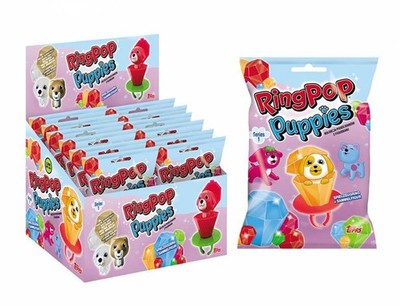 249164 Ring Pop Puppies Überraschungstüte Welpe im Ring Geschenk Idee