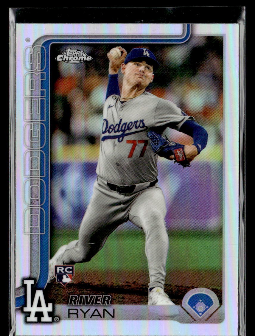 River Ryan 2025 Topps Chrome #18 Refractors PLEASE READ