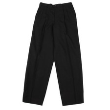 COMME des GARCONS HOMME Wool Gaba Tuck Pants Size M K-152227 