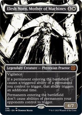 MTG English Elesh Norn, Mother of Machines (Showcase) NM