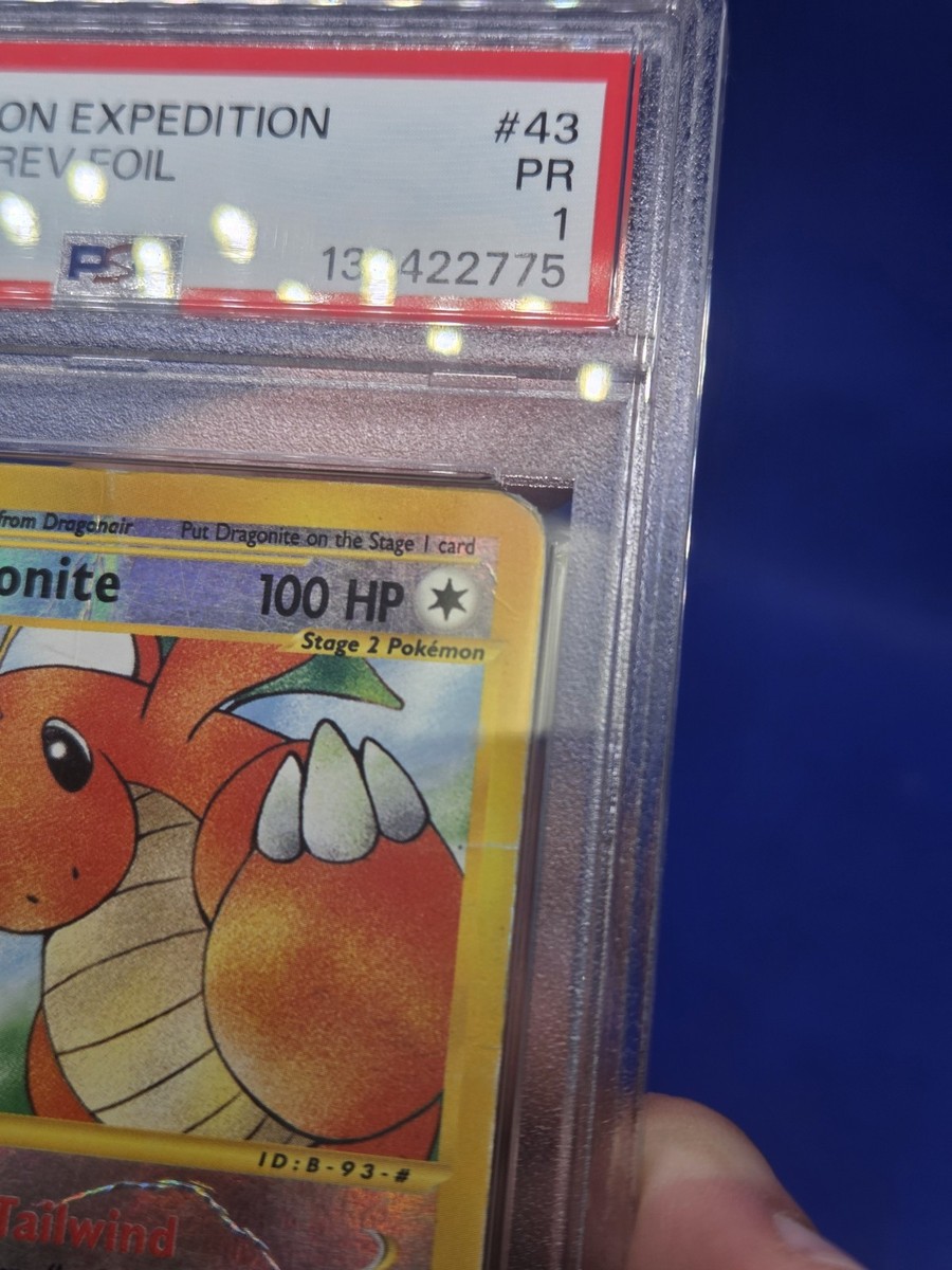 Dragonite 043/165 Expedition Base Set Reverse Holo for sale online
