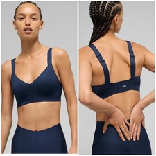 Alo Airlift Strength Bra - Navy Sz Large