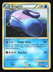 Quagsire 9/123 Reverse Holo HeartGold & SoulSilver