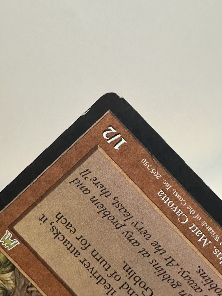Goblin Piledriver Rare Onslaught Magic the Gathering Red Goblin