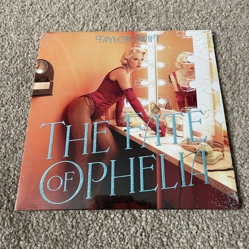 Taylor Swift – The Fate Of Ophelia 7" Single Vinyl Record SEALED Orange Glitter
