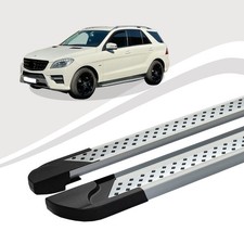 Trittbretter passend für Mercedes ML W166 ab Baujahr 06/2011-02/2015 VISO Silber Trittbretter passend für Mercedes ML W166 ab Baujahr 06/2011-02/2015 VISO Silber