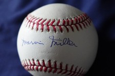 Marvin Miller Hall of Fame Baseball Executive Autographed MLB Ball PSA COA