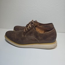 Cole Haan Original Grand Oxford Men's Size 11 C30305 Shoes Tan Leather READ DESC