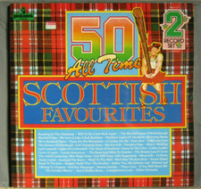 50 All Time Scottish favorites - 2 Double record LP - Vintage vinyl compilation