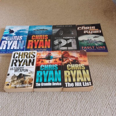 Chris Ryan 7PB Bundle The Hit List, Ultimate Waffe, The Kreml Gerät +4 Q01