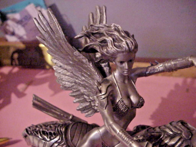 Franklin Mint Julie Bell Temptation Rides artist edition , signed