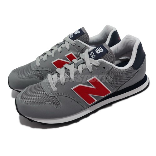 New Balance 500 NB Grey Red Navy White 