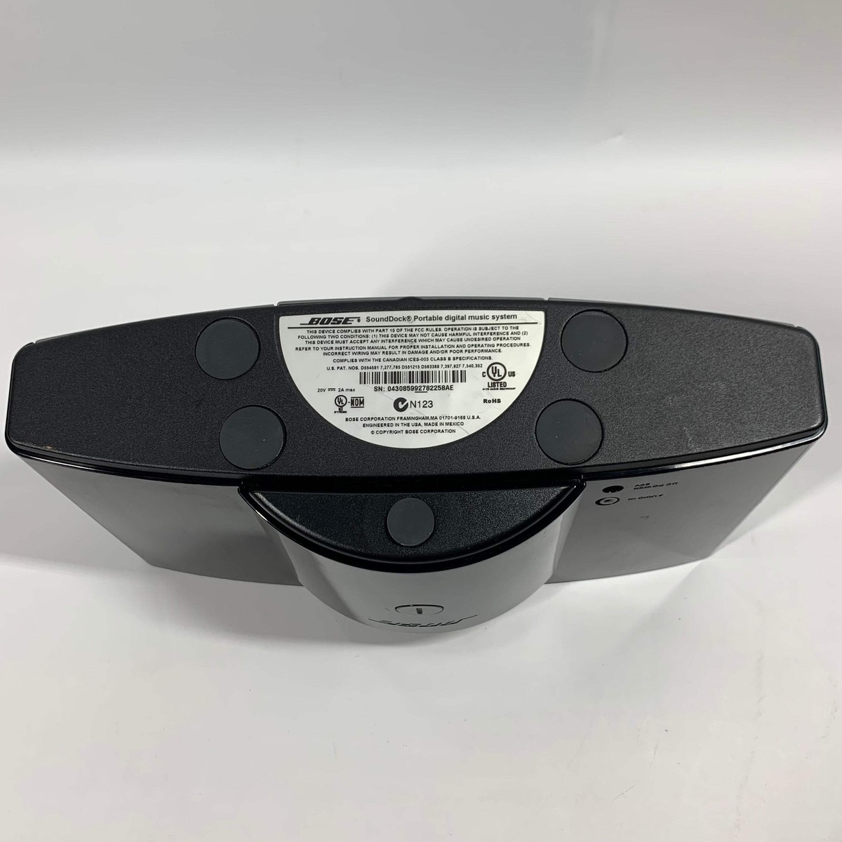 Bose SoundDock N123 Bluetooth Speaker - Black for sale Bose SoundDock N123 Bluetooth Speaker - Black for sale