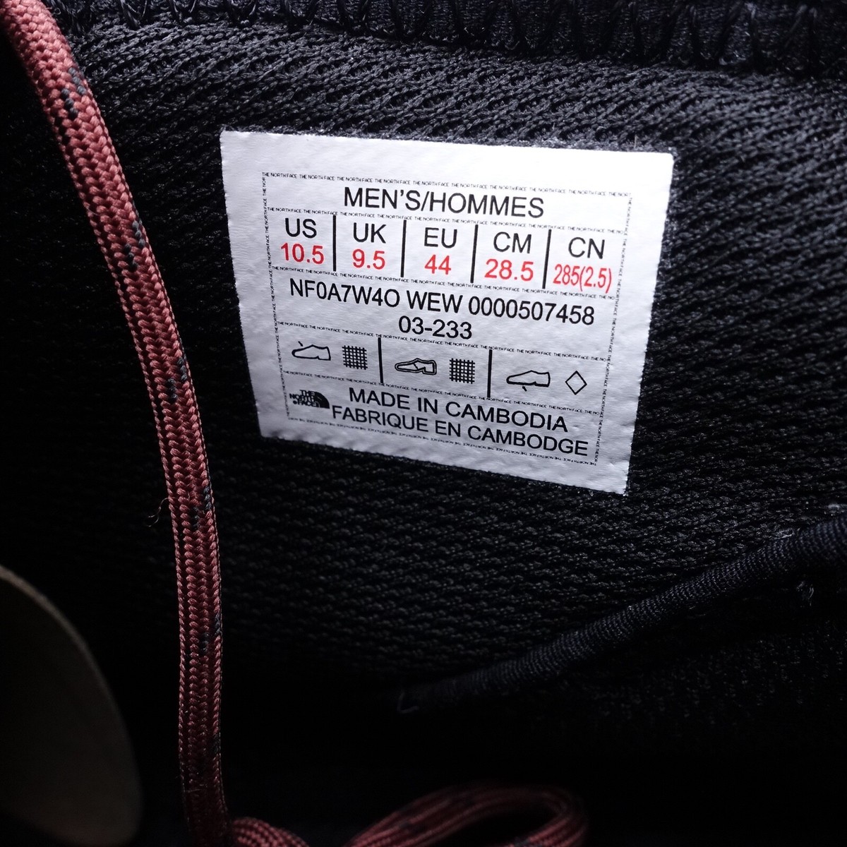 The North Face NSE Chukka Boots NF0A7W4OWEW Brandy Brown/TNF Black new in box Size 13 Men main image 2