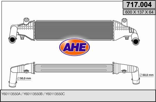 Intercooler pour Ford Focus II et C-Max 1.8 TDCi échangeur d'air moteur