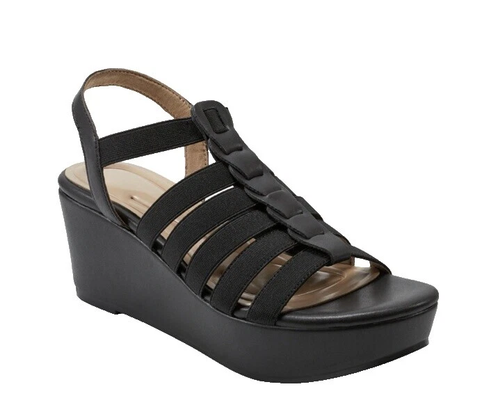 Easy Spirit Black Sandals for Women