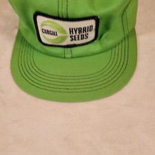 Vintage Cargill Hybrid Seeds Hat Adjustable Snapback Spell Out K-Products Cap