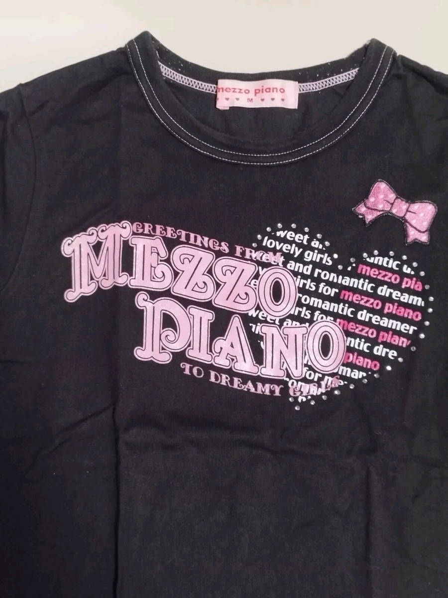 mezzo piano Tシャツ　M150 mezzo piano Tシャツ M150 Mezzo Piano Kids T-shirt 150 Ribbon