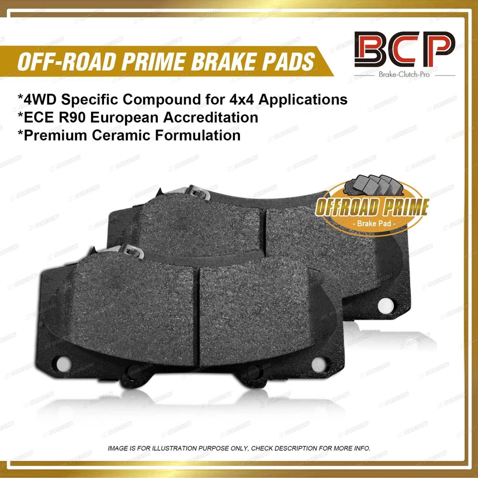 Front 4WD Brake Calipers + Rotors + Pads for Ford LTD Falcon BA BF Std 298mm - image 4 of 4