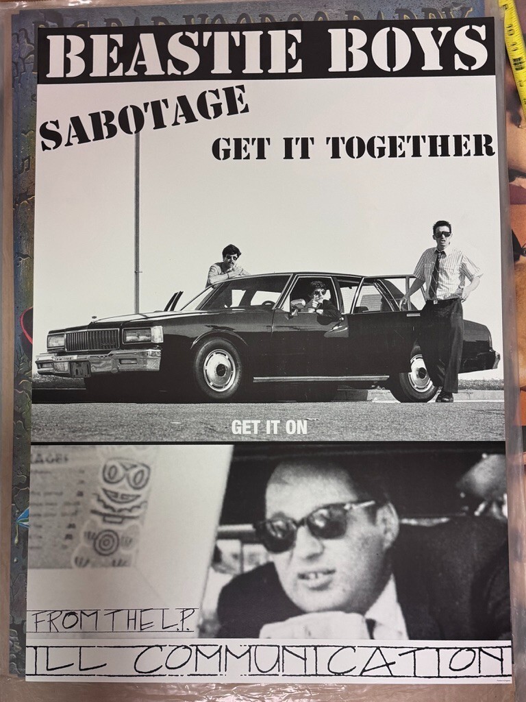 ビースティーボーイズBEASTIE BOYS SABOTAGE ポスター Beastie Boys – Sabotage | Poster By 12sketches