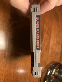 Nintendo NES Super Mario Bros Authentic Action Series Tested 5 Screw Cartridge