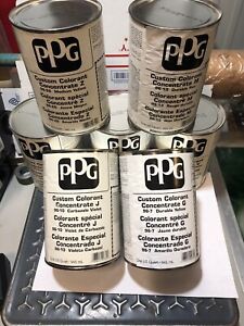 Choice Ppg Custom Paint Colorant D E G J M V Z Ebay