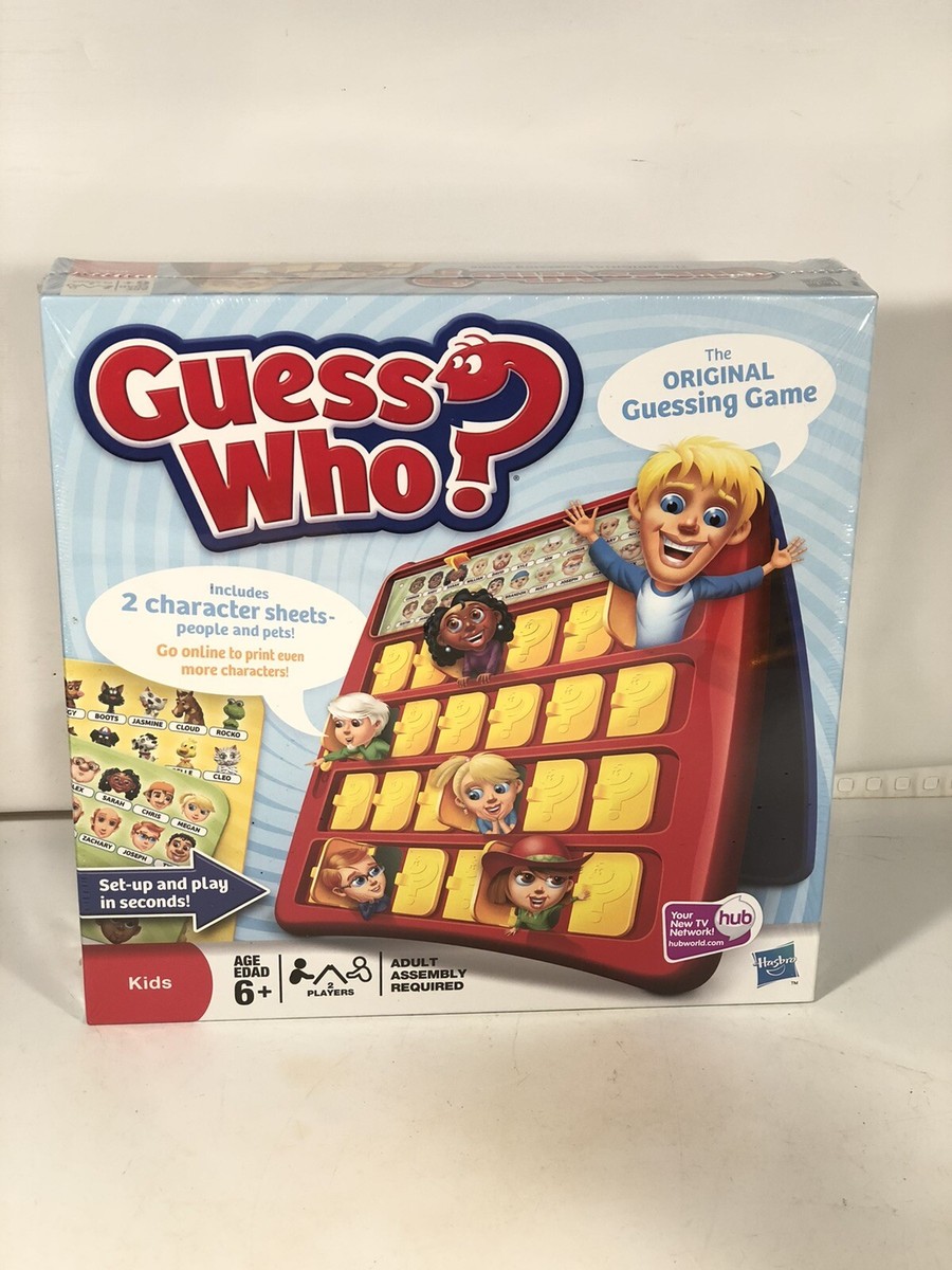 Guess Who? The Original Guessing Game Hasbro 2009 Edition Made In