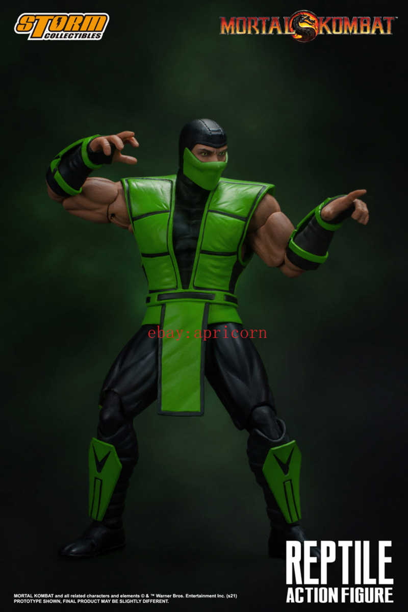 未開封 Storm Collectibles モータルコンバット - レプタイル Storm Toys Mortal Kombat Reptile 1/12 Action Figure Model