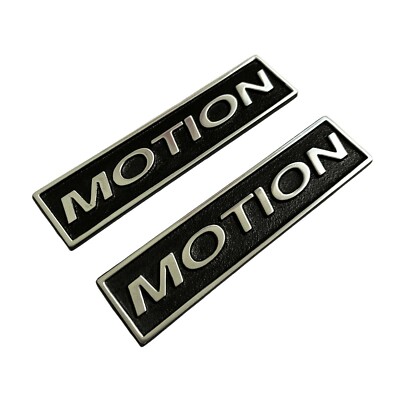 Baldwin MOTION Emblem Set of 2 - Big/Small Block Chevy - Ansen USA (NOS)