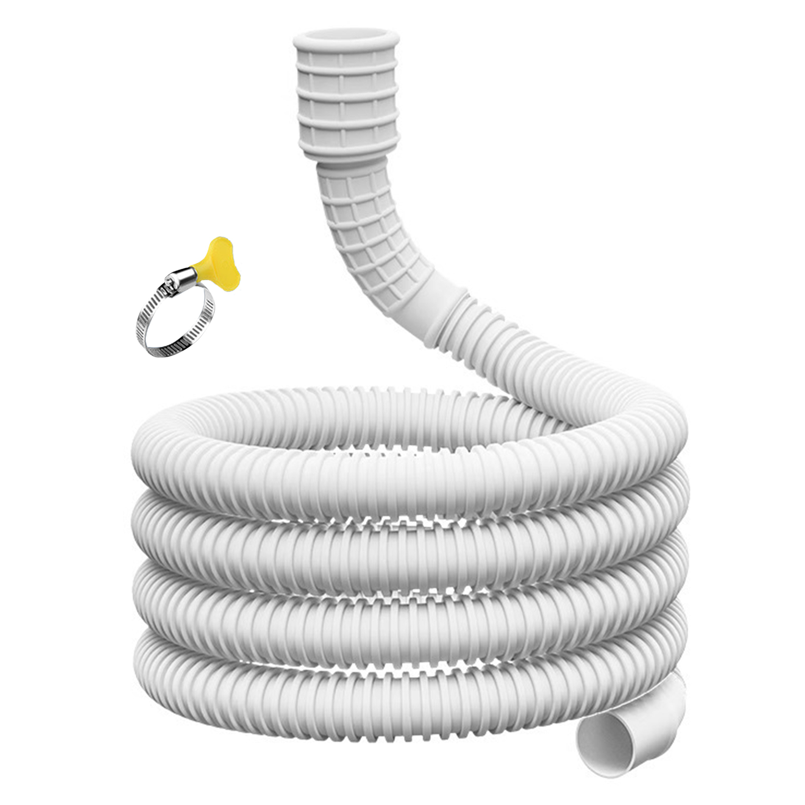 Dehumidifier Drain Hose Long AC Draining Pipe With Connect Clamp-image