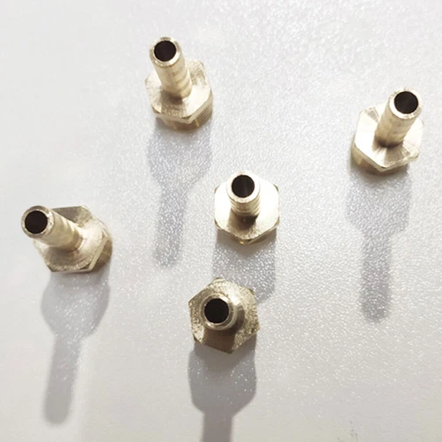 Paquete de 20 accesorios de manguera de aire, adaptador de tubería macho de 1/4"" de barba x 1/4"" NPT 15 PIEZAS - Imagen 8 de 10