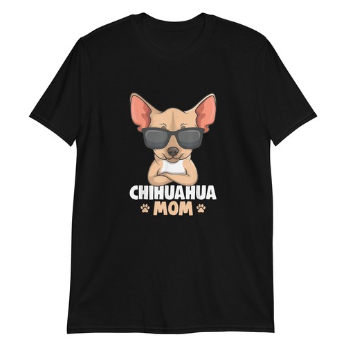 Chihuahua mamá divertida camiseta perro mamá - Imagen 4 de 9