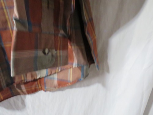 Vintage Members Only Plaid Men's 2XL Long Sleeve Button Down Shirt - Picture 5 of 5