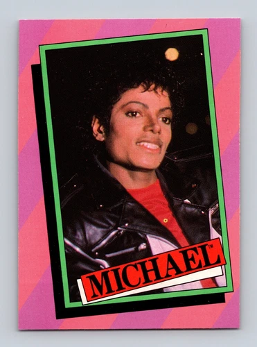 Michael Jackson 1984 O-Pee-Chee OPC Michael Jackson Card #4