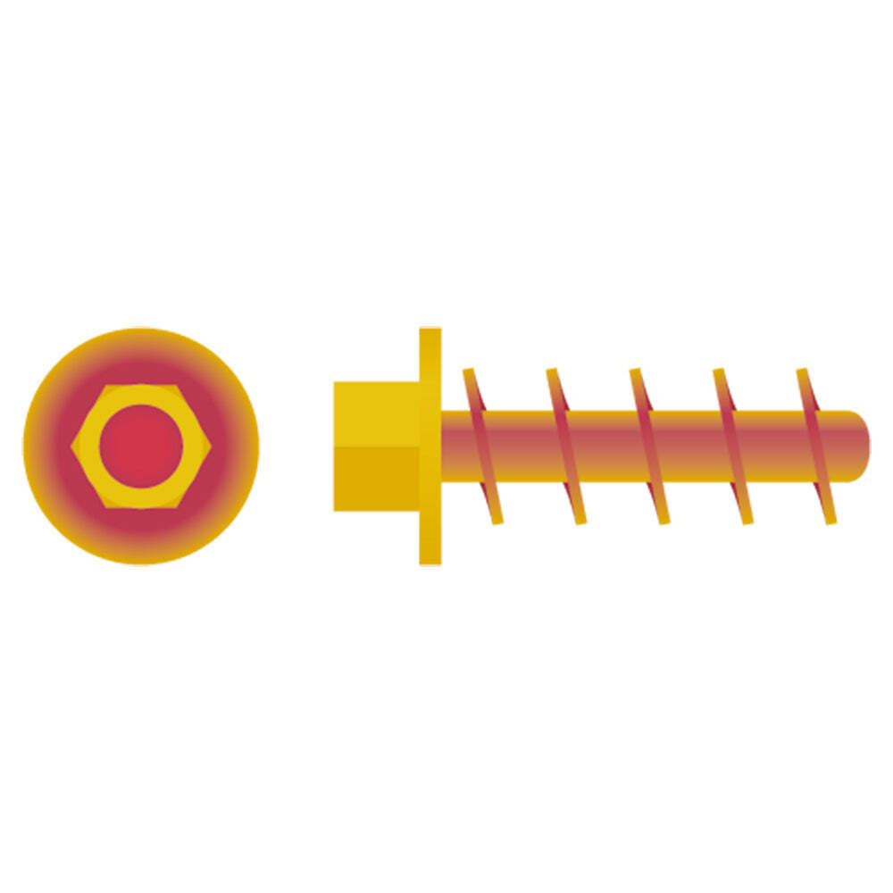 Apico Euro Style Shroud Screw M6X20 10pk