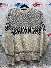 Vintage 80s Pendleton Lobo Knit wool sweater Large