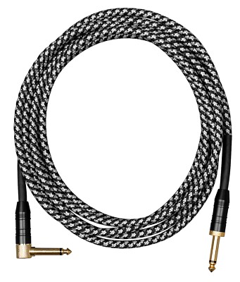 CASCHA CCP-G2ABK9 Pro. Instrumentenkabel Kl-Wkl TB