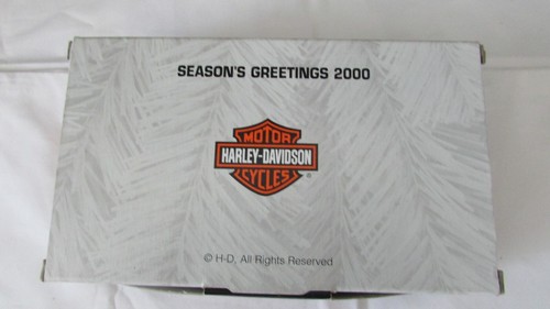 Harley Davidson Heavy Metal engines 3pc. brass Christmas Ornament Set #93-ML - Picture 4 of 14
