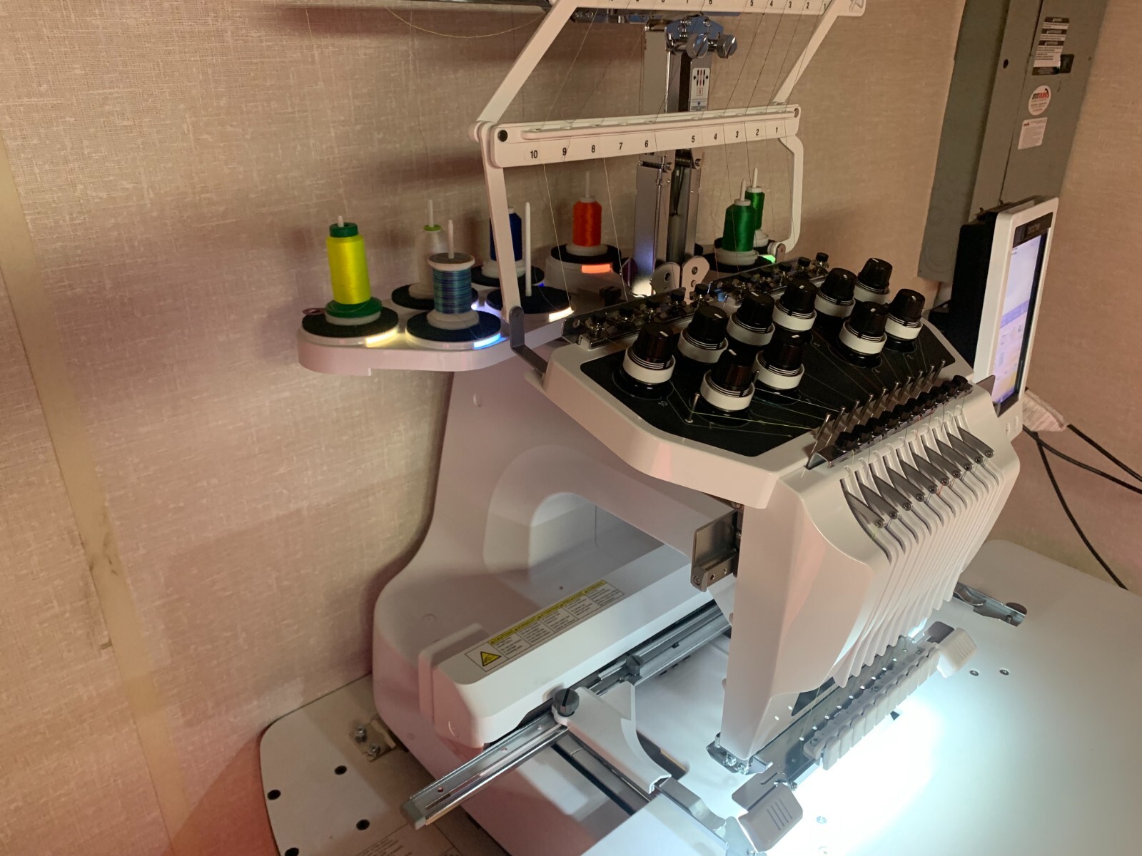 Brother Entrepreneur Pro PR1000e 10 Needle Embroidery Machine eBay