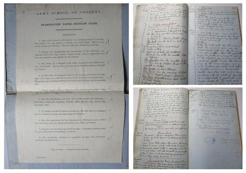 1907 MANUSCRIPT BOOK Aldershot ARMY SCHOOL of COOKERY 3rd Rifle Brigade COOKING - Picture 19 of 24