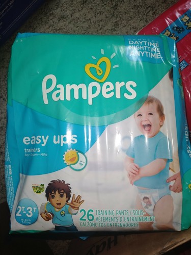 RARE VINTAGE 2013 Pampers EASY UPS Go 
