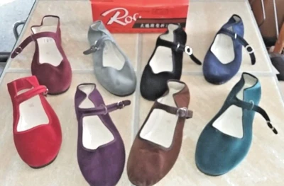 Samtschuhe Chinaschuhe in Größen 33 bis 42 von ROC - das Original - Bild 1 von 4