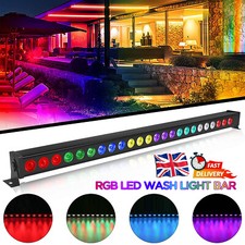 120W RGB Wall Wash Effect Light Bar DMX 24LED Beam Bar Light Stage DJ Party Show