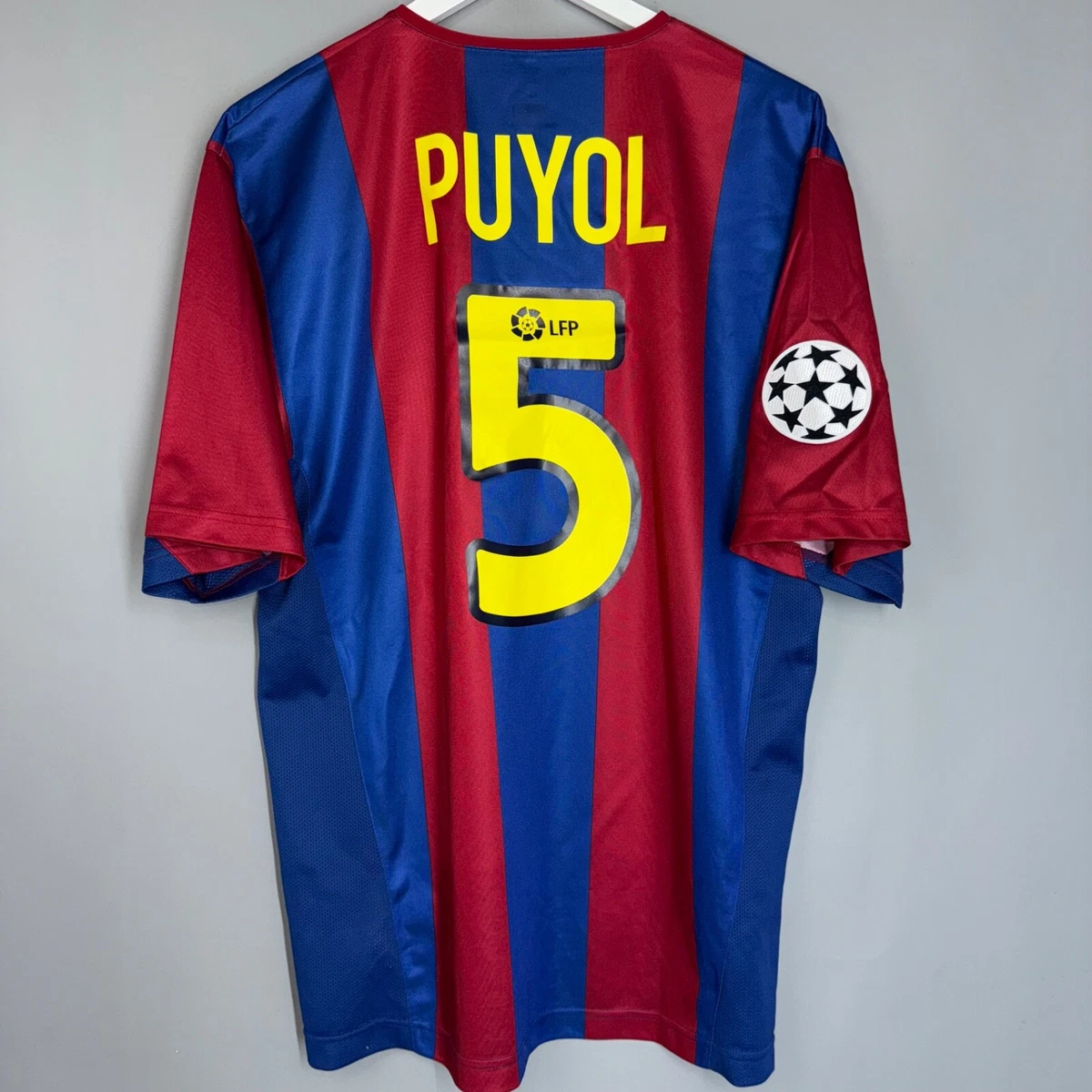Carles Puyol International Club Soccer Fan Apparel and Souvenirs